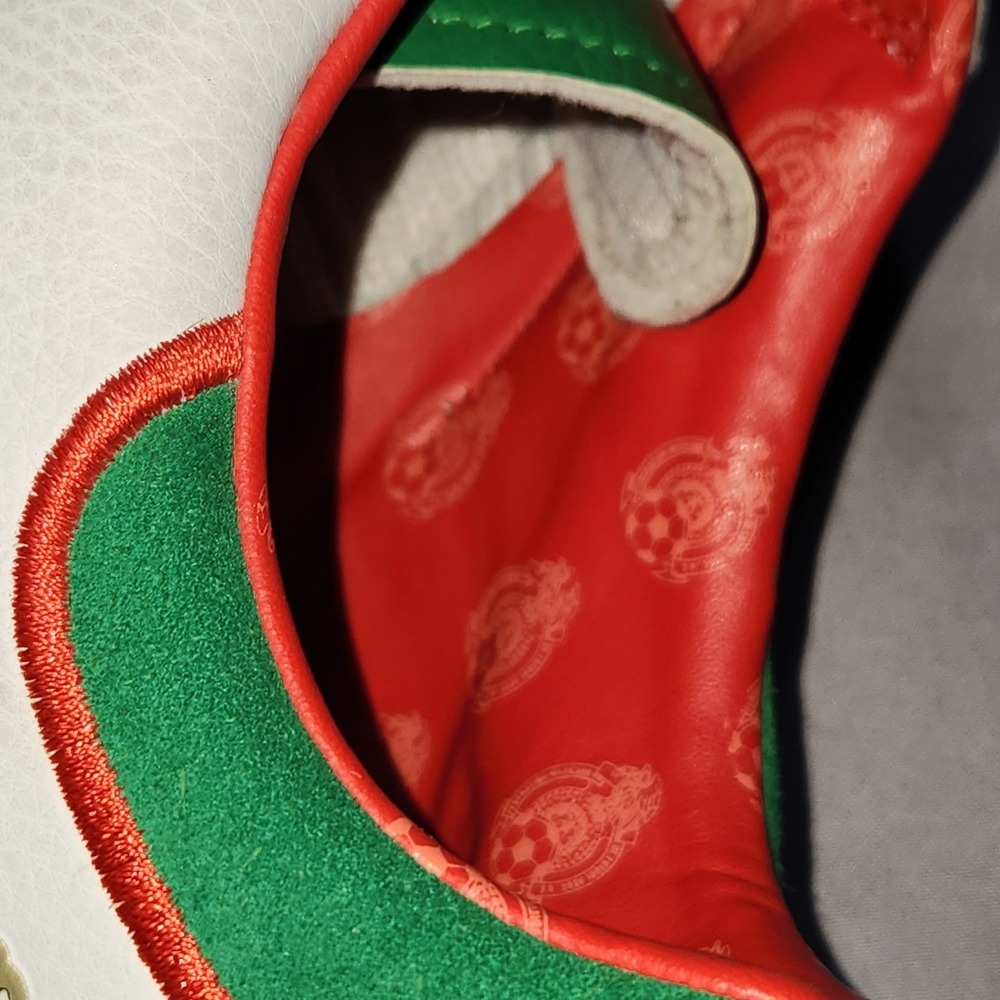 Adidas Samba OG Mexico White Green Red Gum Sole Soccer Sneakers HQ7036 Size 12 - Picture 7 of 11